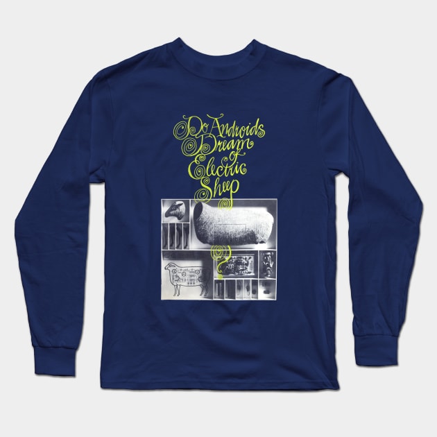 Do androids dream of electric sheep Long Sleeve T-Shirt by Dundua